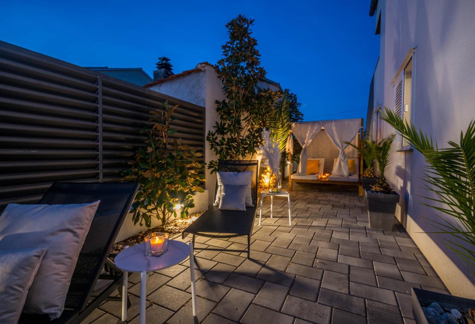 House With Pool Ledenko Apartment Biograd Na Moru Bagian luar foto