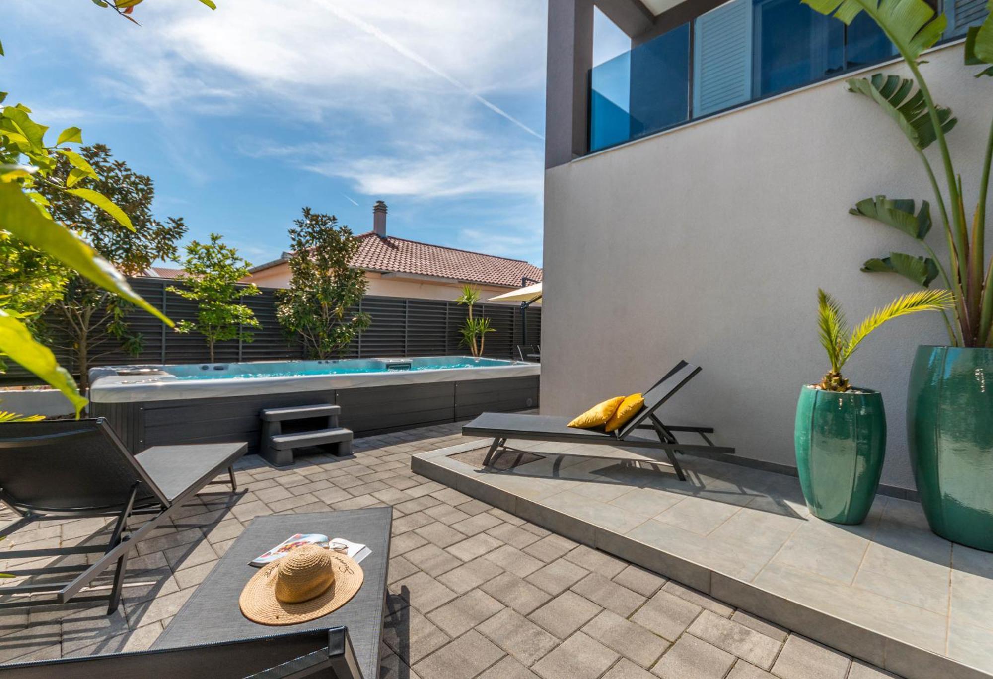 House With Pool Ledenko Apartment Biograd Na Moru Bagian luar foto