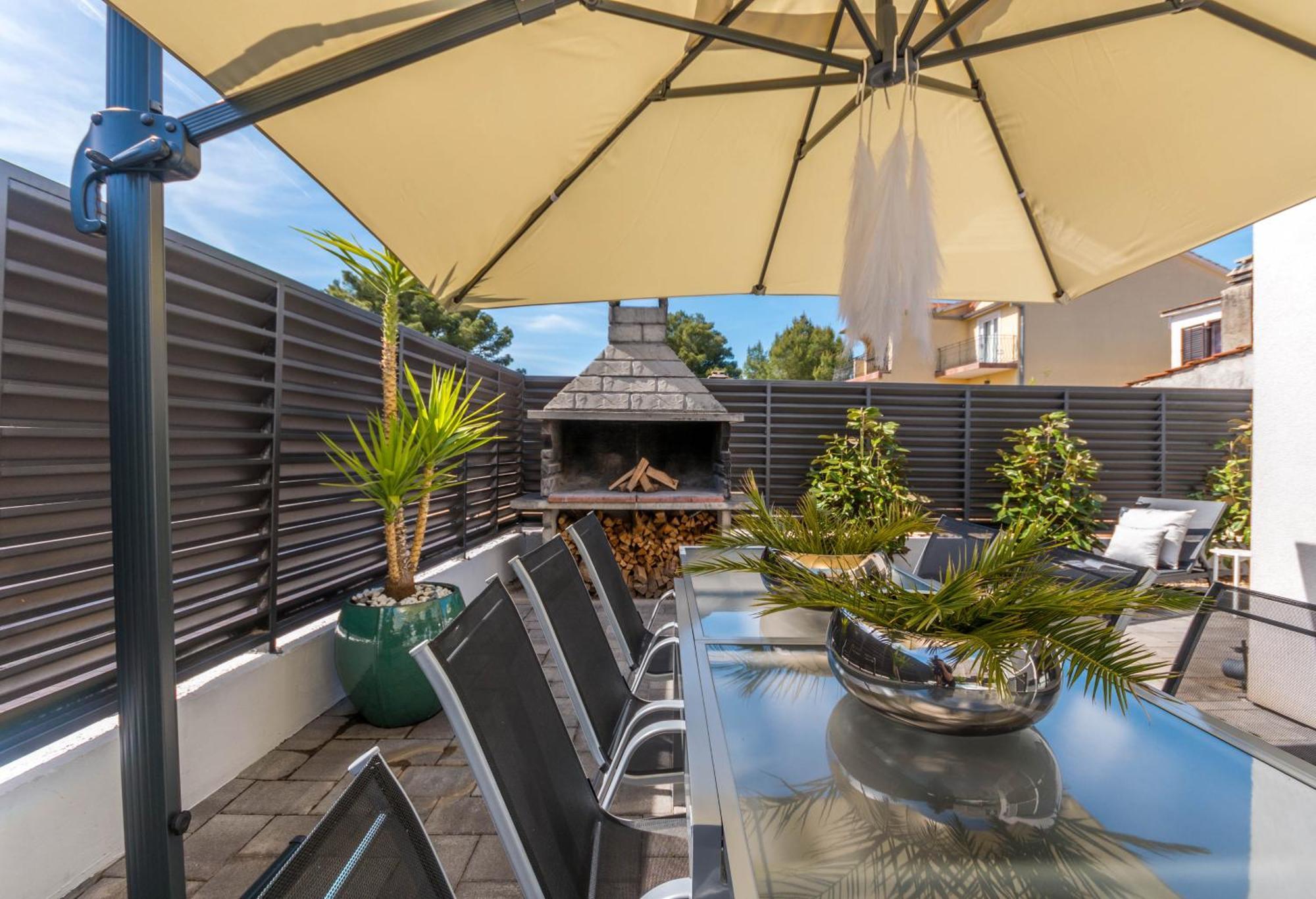 House With Pool Ledenko Apartment Biograd Na Moru Bagian luar foto
