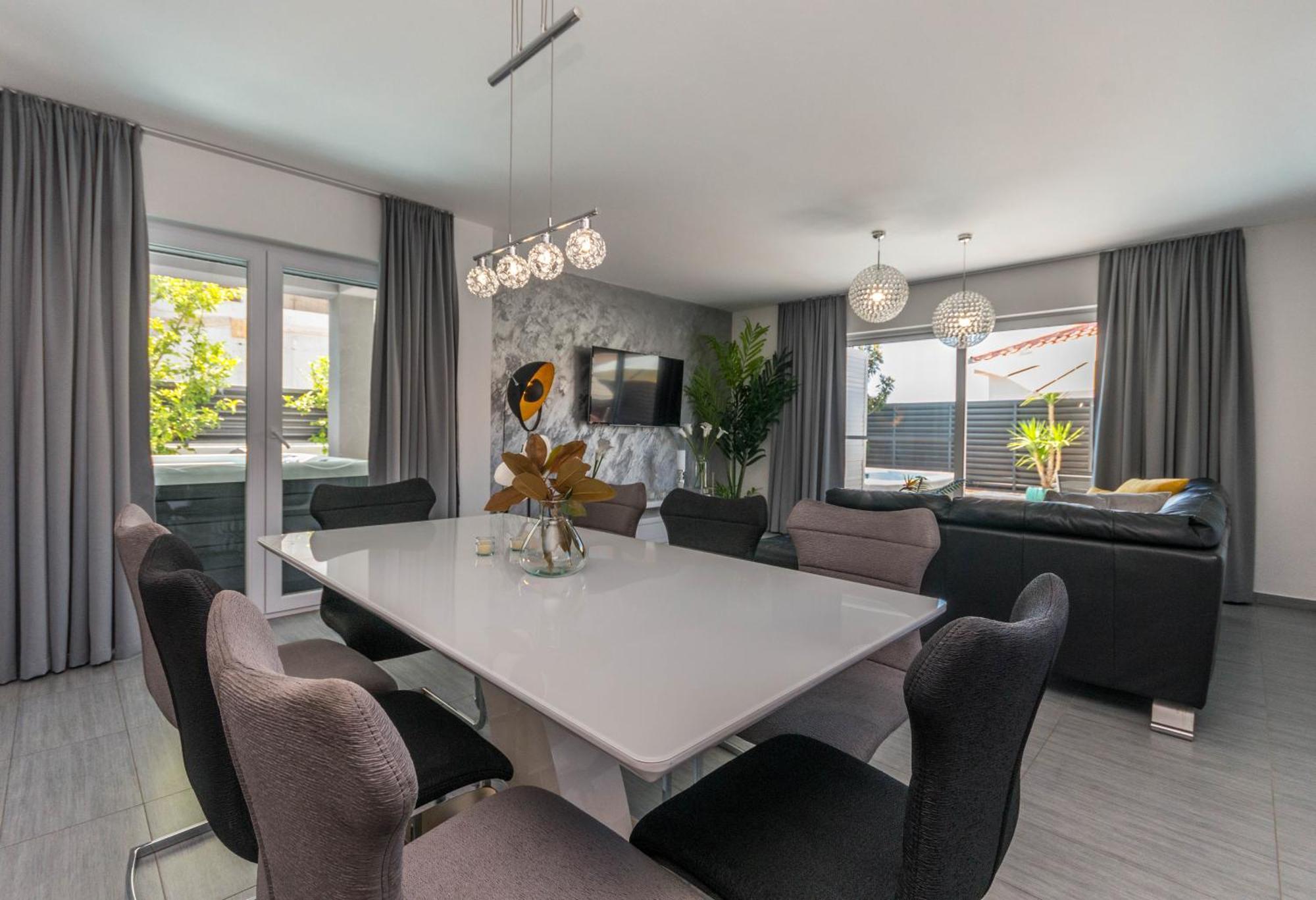 House With Pool Ledenko Apartment Biograd Na Moru Bagian luar foto